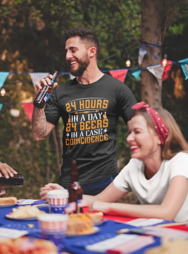 Tricou - 24 Hours in a day - imagine 2