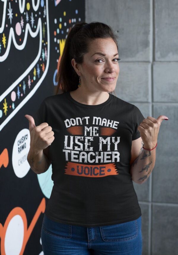 Tricou - My teacher voice - imagine 3