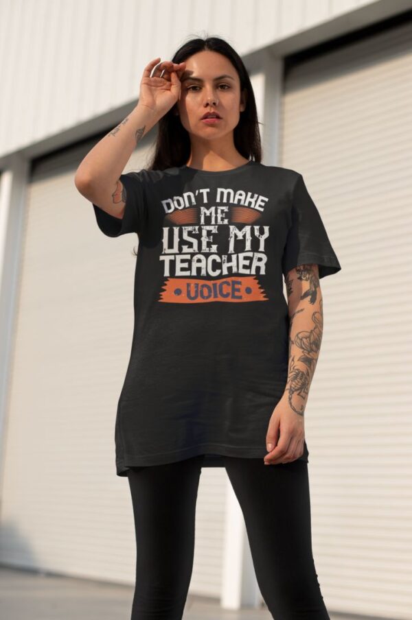 Tricou - My teacher voice - imagine 2