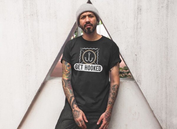 Tricou - Get hooked - imagine 2