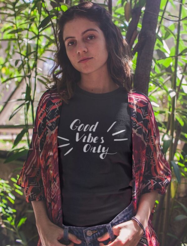Tricou - Good vibes only - imagine 3
