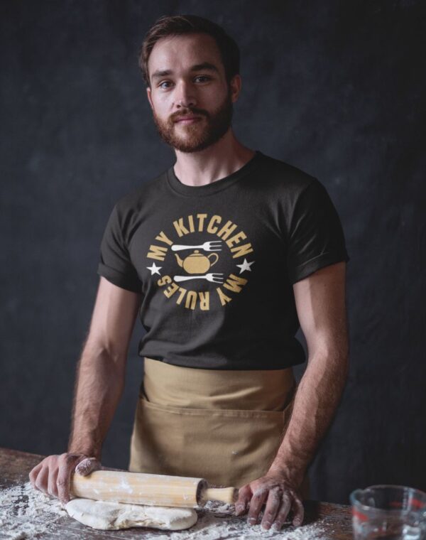 Tricou - My kitchen my rules - imagine 3