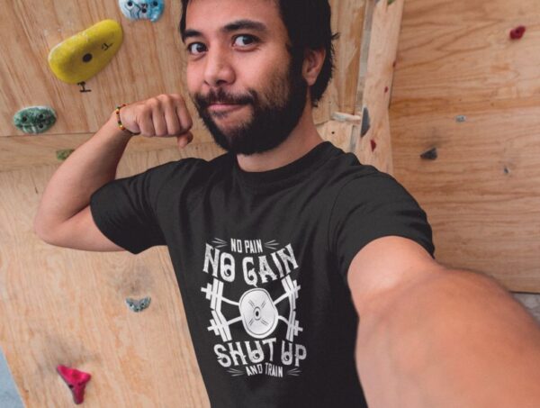 Tricou - No pain no gain - imagine 2