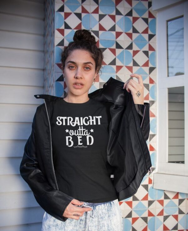 Tricou - Straight outta bed - imagine 2
