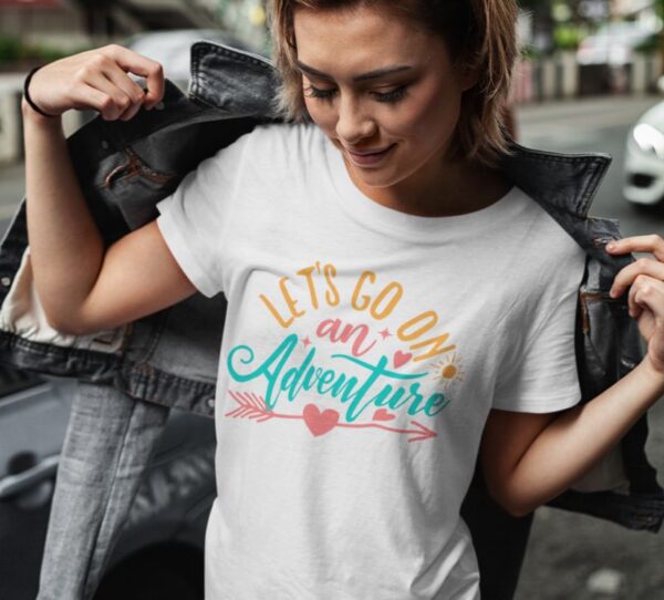 Tricou - Let's go on an adventure - imagine 2