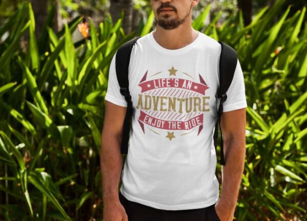 Tricou - Life's an adventure - imagine 3