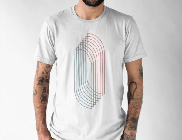 Tricou - Model abstract - imagine 3