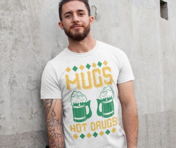 Tricou - Mugs not drugs - imagine 3