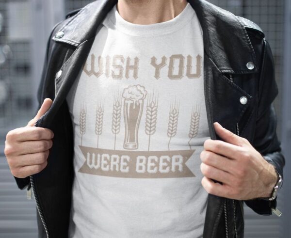 Tricou - Wish you were beer - imagine 3