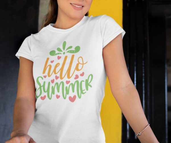 Tricou - Hello summer - imagine 2