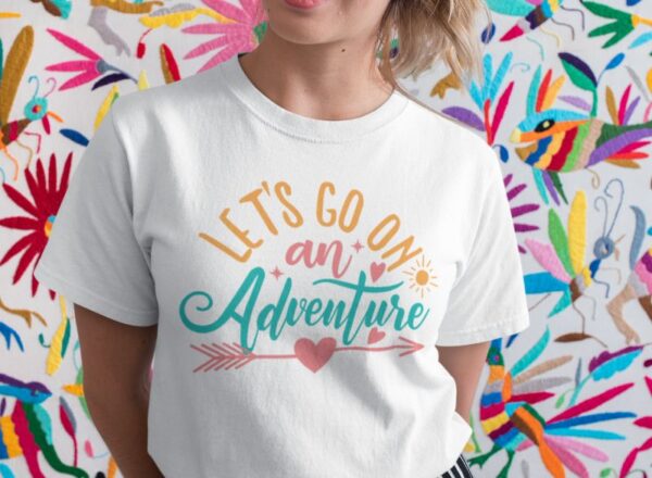 Tricou - Let's go on an adventure - imagine 3