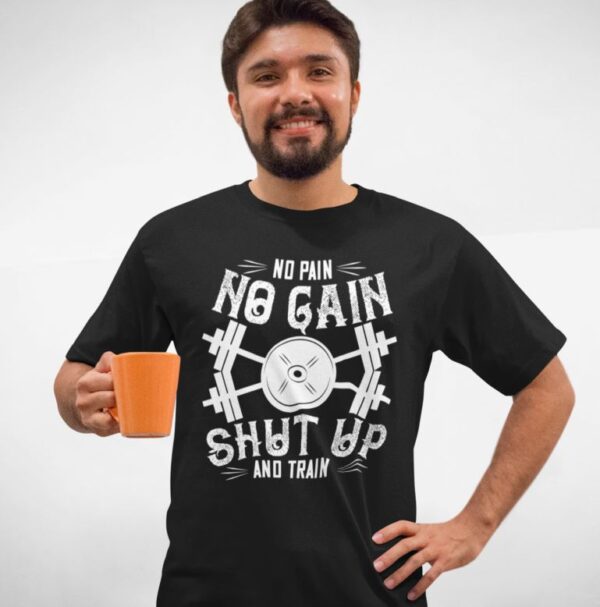 Tricou - No pain no gain - imagine 3