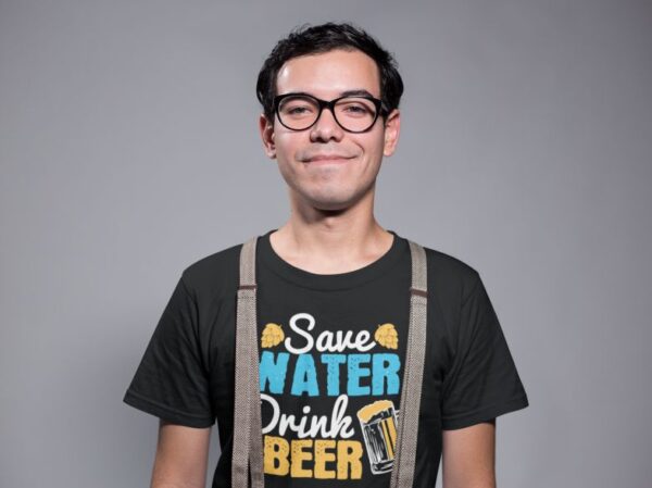 Tricou - Save water drink beer - imagine 2