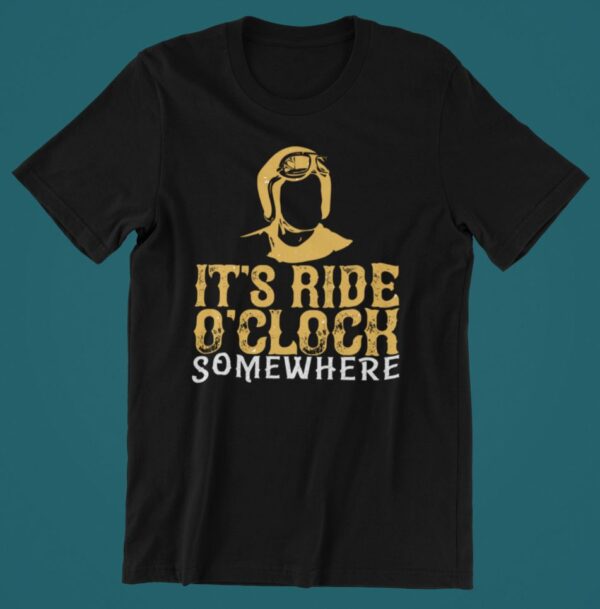Tricou personalizat - It's ride o'clock somewhere