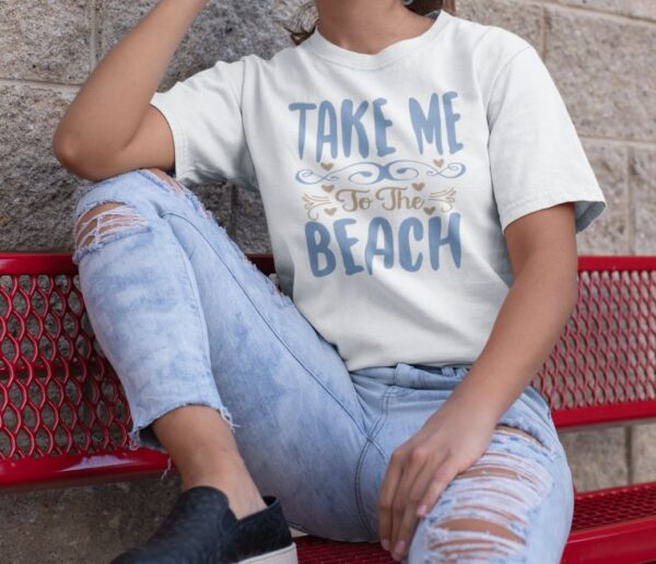 Tricou - Take me to the beach - imagine 3